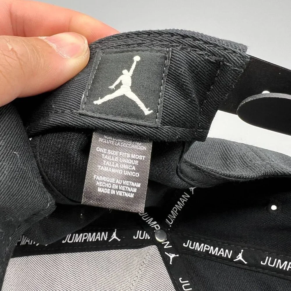 Air Jordan Hat Men Black Green Space Jam Jumpman Snap Back Cap‎